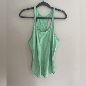 Lululemon Tank Top Women 6 Small Green Cool Racerback Tank.